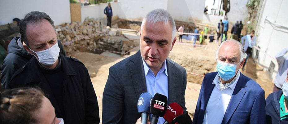 Bakan Ersoy: Eserlerimizi Bodrum Sualtı Arkeoloji Müzesinde sergileyeceğiz
