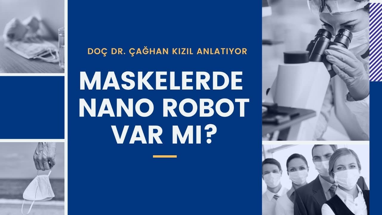 Maskelerin üzerinde nano robot var mı?