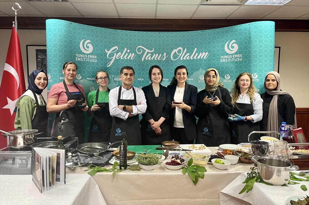 Anadolu'nun unutulmuş lezzetleri Londra Yunus Emre Enstitüsünde tanıtıldı